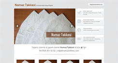 Desktop Screenshot of namaztakkesi.com